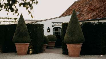 Hof van Cleve, a restaurant in Kruisem, Belgium.
