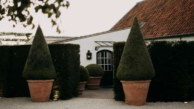 Hof van Cleve, a restaurant in Kruisem, Belgium.