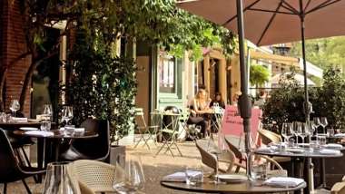 Restaurant Domenica, a restaurant in Amsterdam, Netherlands.