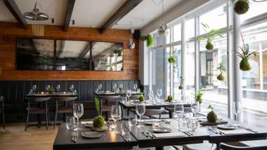 The Black Bull, a hotel, restaurant and wine bar in Sedbergh, UK.
