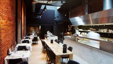The Butcher's Son, a restaurant in Antwerp, Belgium.