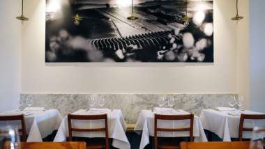 Caffè al Dente, a restaurant in Brussels, Belgium.