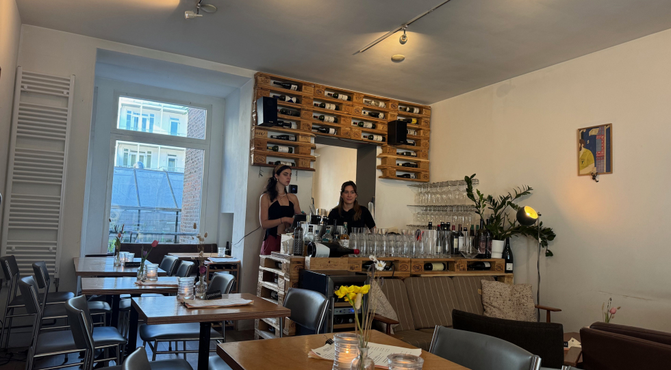 Wijnbar Paulus, a restaurant in Amsterdam, Netherlands.