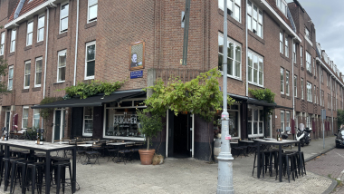 Wijnbar Paskamer, a wine bar in Amsterdam, Netherlands.