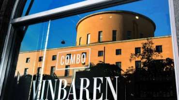 Exterior of Combo Vinbaren in Stockholm, Sweden.