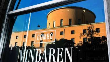 Exterior of Combo Vinbaren in Stockholm, Sweden.