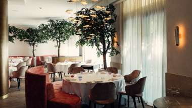 La Villa Lorraine, a restaurant in Brussels, Belgium.