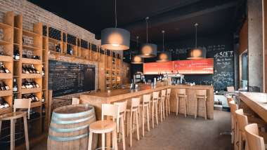Oeno TK, a wine bar in Brussels, Belgium.