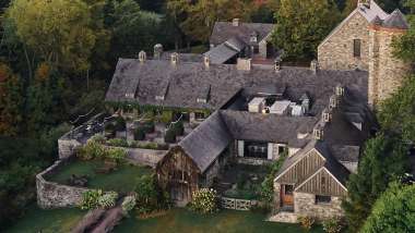 Blue Hill at Stone Barns, a restaurant in Tarrytown, USA.