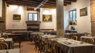 La Dogana del Buongusto, a restaurant in Milan, Italy.