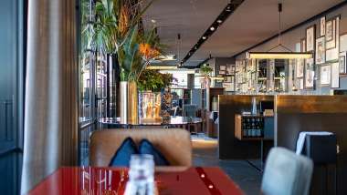 Ceresio 7, a hotel and restaurant in Milan, Italy.