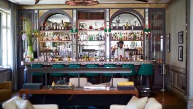 The Norman Hotel, a restaurant and hotel in Tel Aviv, Israel.