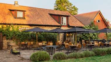 Eksgården Krog & Rum, a restaurant and hotel in Gårdby, Kalmar, Sweden.