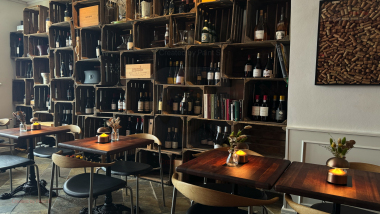 Visselulles Vinbar, a wine bar in Sønderborg, Denmark.