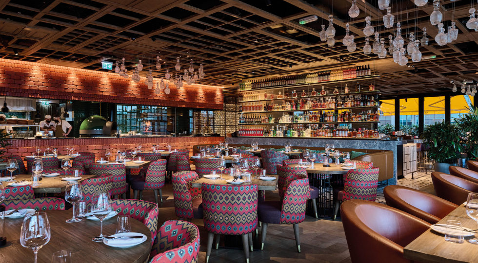 Sucre Dubai, a restaurant in Dubai, United Arab Emirates.