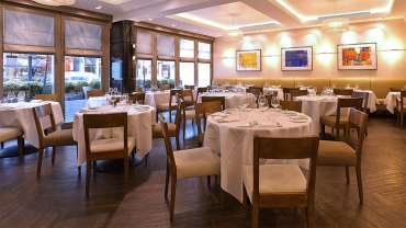 La Trompette, a restaurant in London, UK.