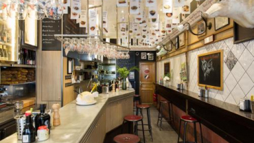 L'avant Comptoir du Palais, a restaurant and wine bar in Bordeaux, France.