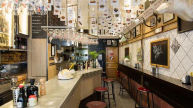L'avant Comptoir du Palais, a restaurant and wine bar in Bordeaux, France.