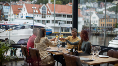 Fjellskål, a restaurant in Bergen, Norway.