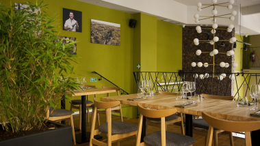 Danu Restaurant & Wine Cellar, a restaurant in Prague, Czech Republic.