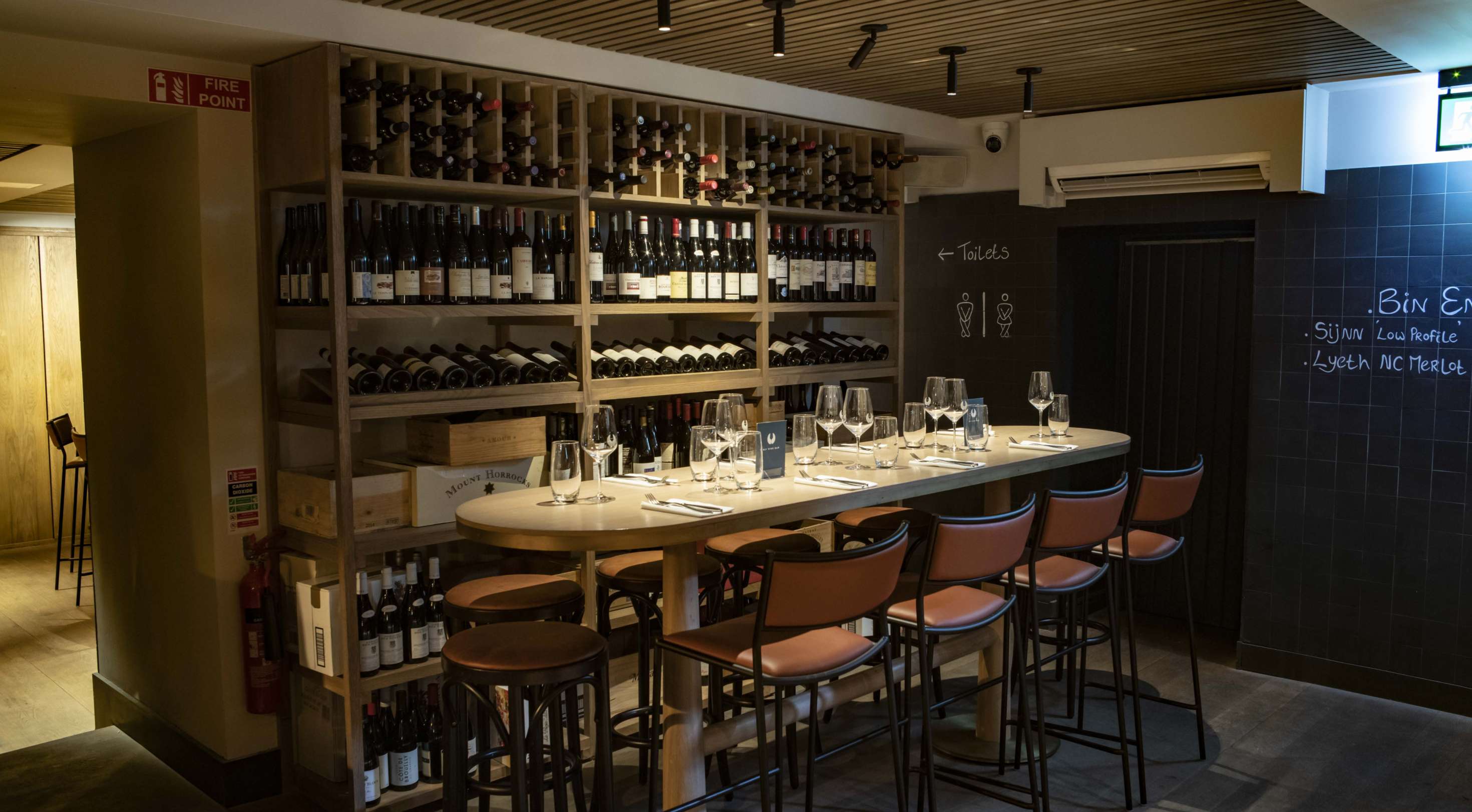 Ely Wine Bar Star Wine List