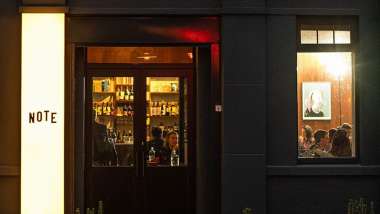 Note, a wine bar in Dublin, Ireland.