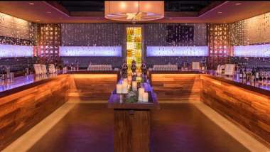 Press Club, a wine bar in San Francisco, USA.