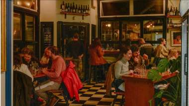 Snail Bar, a wine bar in Oakland, USA.