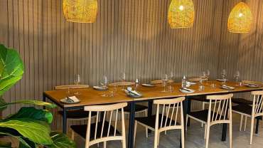 Embarc, a restaurant in Johannesburg, South Africa.