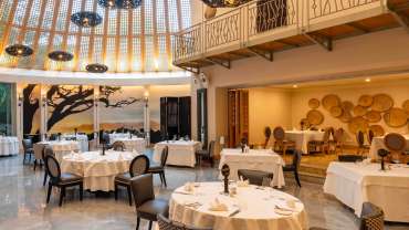 Saxon Hotel, Villas and Spa, a restaurant, hotel and wine bar in Johannesburg, South Africa.