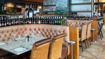 The Butcher Shop & Grill, a wine bar and restaurant in Johannesburg, South Africa.
