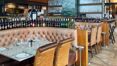 The Butcher Shop & Grill, a wine bar and restaurant in Johannesburg, South Africa.