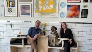 Chewie's Bar, a wine bar in Stockholm, Sweden.