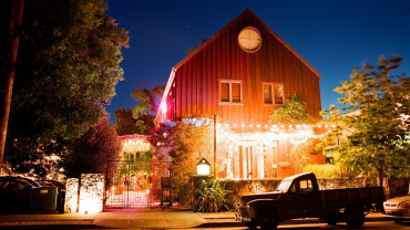 Barndiva, a restaurant and wine bar in Healdsburg, USA.