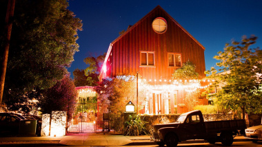 Barndiva, a restaurant and wine bar in Healdsburg, USA.
