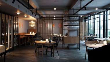 Kadeau, a restaurant in Copenhagen, Denmark.