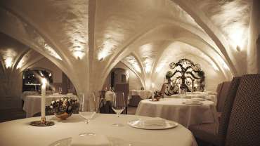 Kong Hans Kælder, a restaurant in Copenhagen, Denmark.