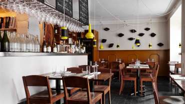 Mêlée, a restaurant and wine bar in Copenhagen, Denmark.