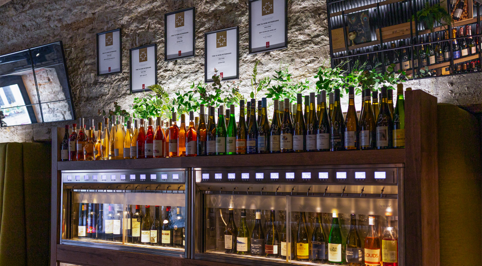 Time to Wine Rotermanni, a wine bar in Tallinn, Estonia.