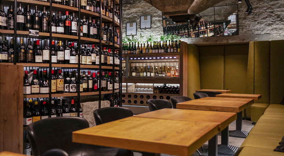 Time to Wine Rotermanni, a wine bar in Tallinn, Estonia.