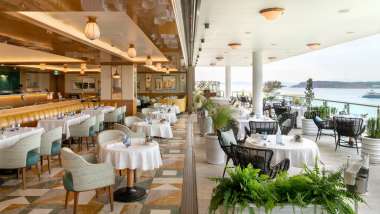 Pelagos Restaurant, a restaurant in Athens, Greece.