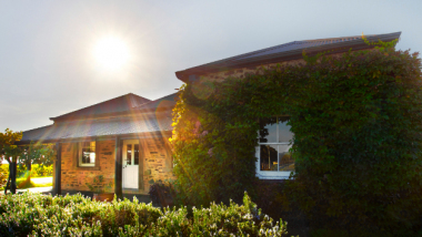 Exterior of The Salopian Inn in McLaren Vale, South Australia.
