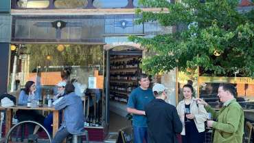 Public, a wine bar in Melbourne, Australia.
