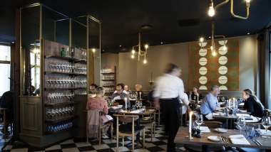 Palaegade, a restaurant in Copenhagen, Denmark.