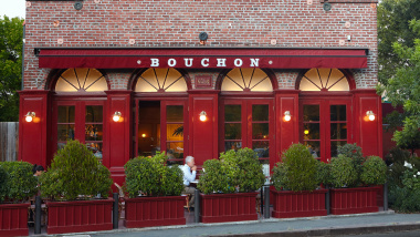 Bouchon Bistro, a restaurant in Yountville, USA.