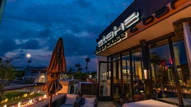 Stake Chophouse & Bar, a wine bar and restaurant in Coronado, USA.
