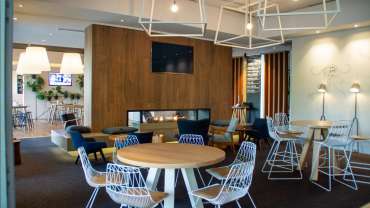 The restaurant of The Stirling, a hotel, restaurant and wine bar in Adelaide, South Australia.