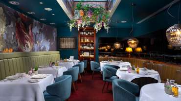 Pied a Terre, a restaurant in London, UK.