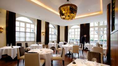 The Ledbury, a restaurant in London, UK.