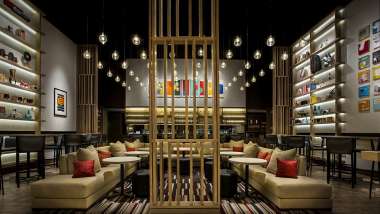 Aldo Sohm Wine Bar, a wine bar in New York City, USA.
